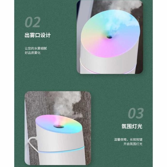 Promo Diffuser Young Living Aromatherapy Humidifier Air 450 Ml
