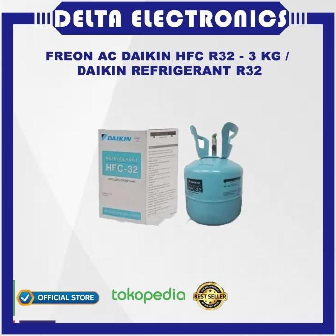 Murah FREON AC DAIKIN DSP R32 - 3 KG / DAIKIN REFRIGERANT R32 Non COD