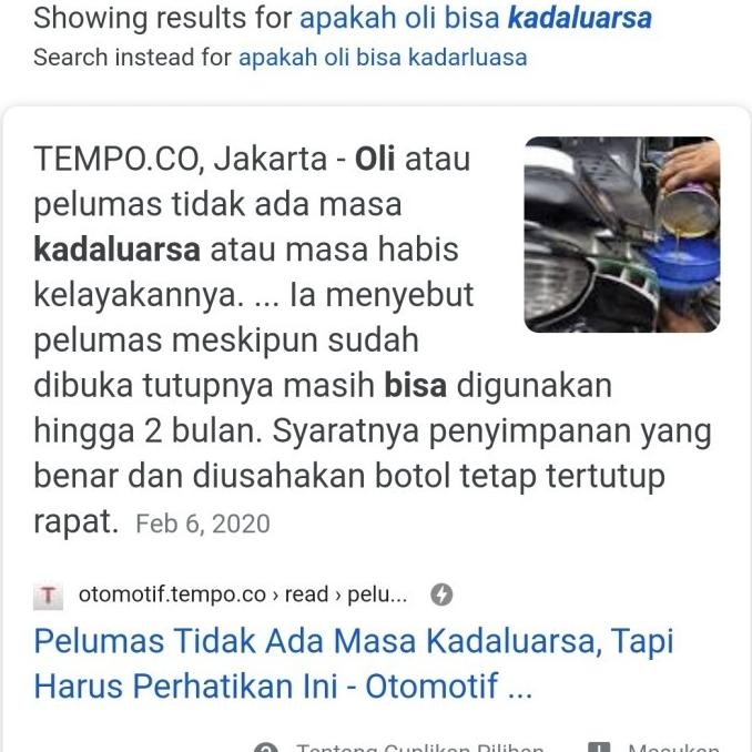 Oli Shell Ax7 Matic 0.8 L Dan Oli Gardan Shell 100% ORIGINAL murah