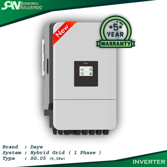 Grosir Deye Inverter Hybrid Grid - Sg05 - 1 Phase