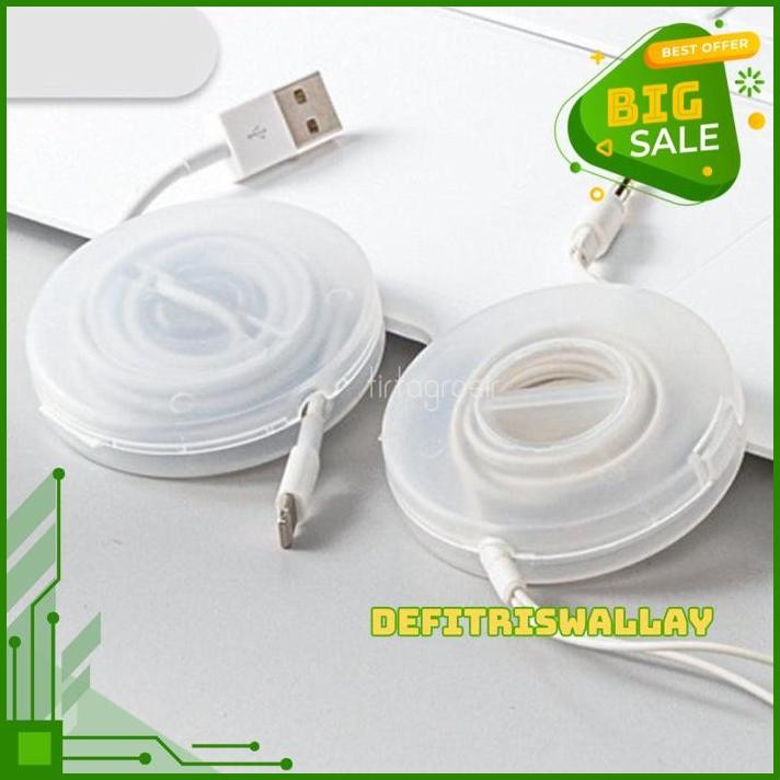 

BOX CASE KOTAK KABEL PUTAR BULAT ORGANIZER PERAPIH CABLE DATA EARPHONE KUALITAS TERBAIK