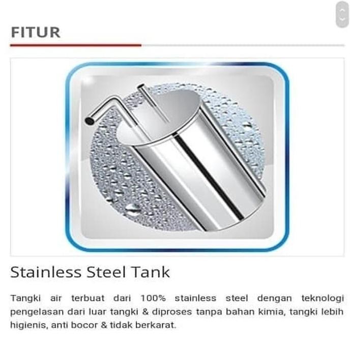 Murah SANKEN Dispenser Galon Bawah 555ic Low Watt HWD-C555IC Non COD