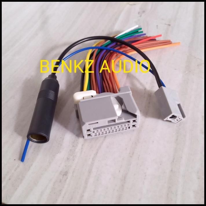 Soket Head Unit Oem Honda Hrv Male Konektor Radio Tape Hrv Floating