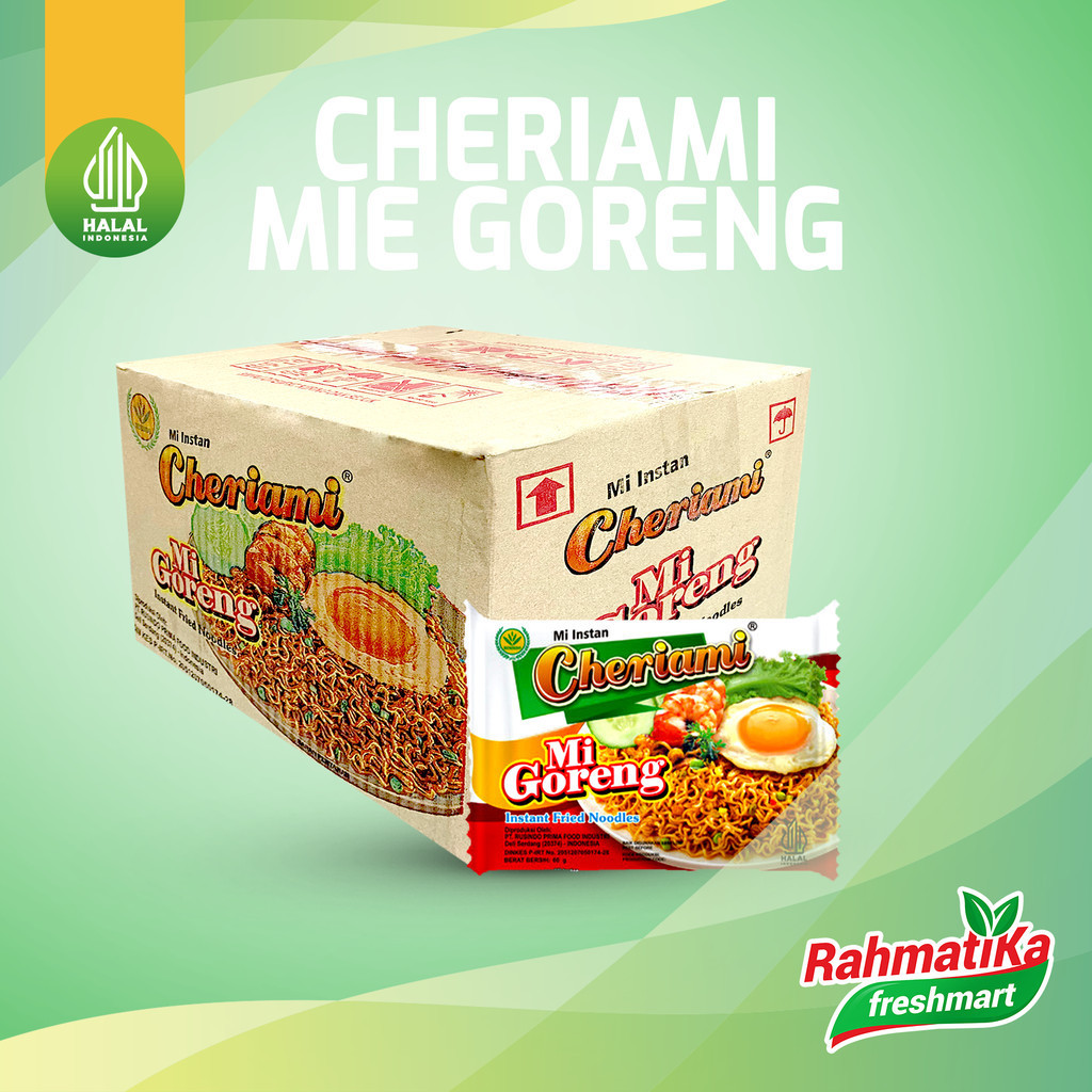 

Cheriami Mi Instan Goreng 1 Dus/Karton (Isi 40 Pcs)
