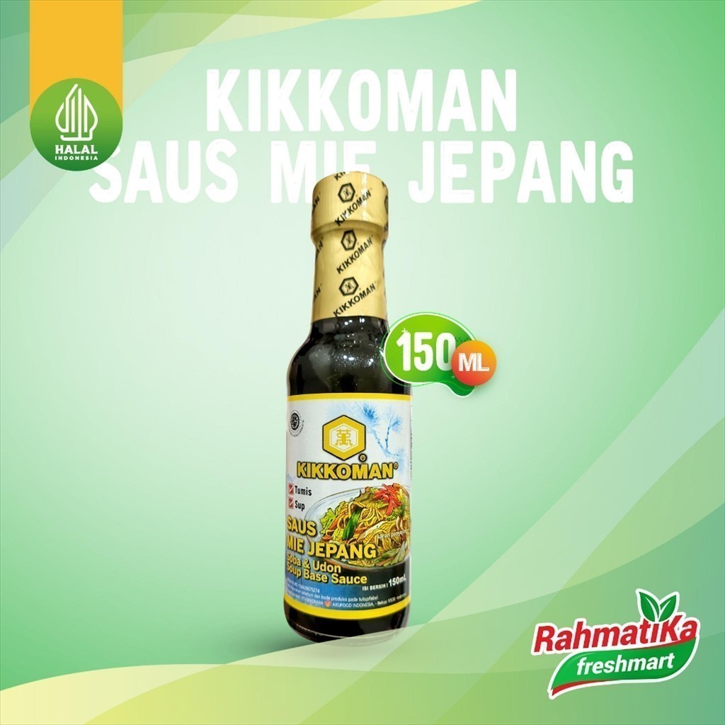 

Kikkoman Saus Mie Jepang / Soba & Udon Soup Base Sauce 150 ml