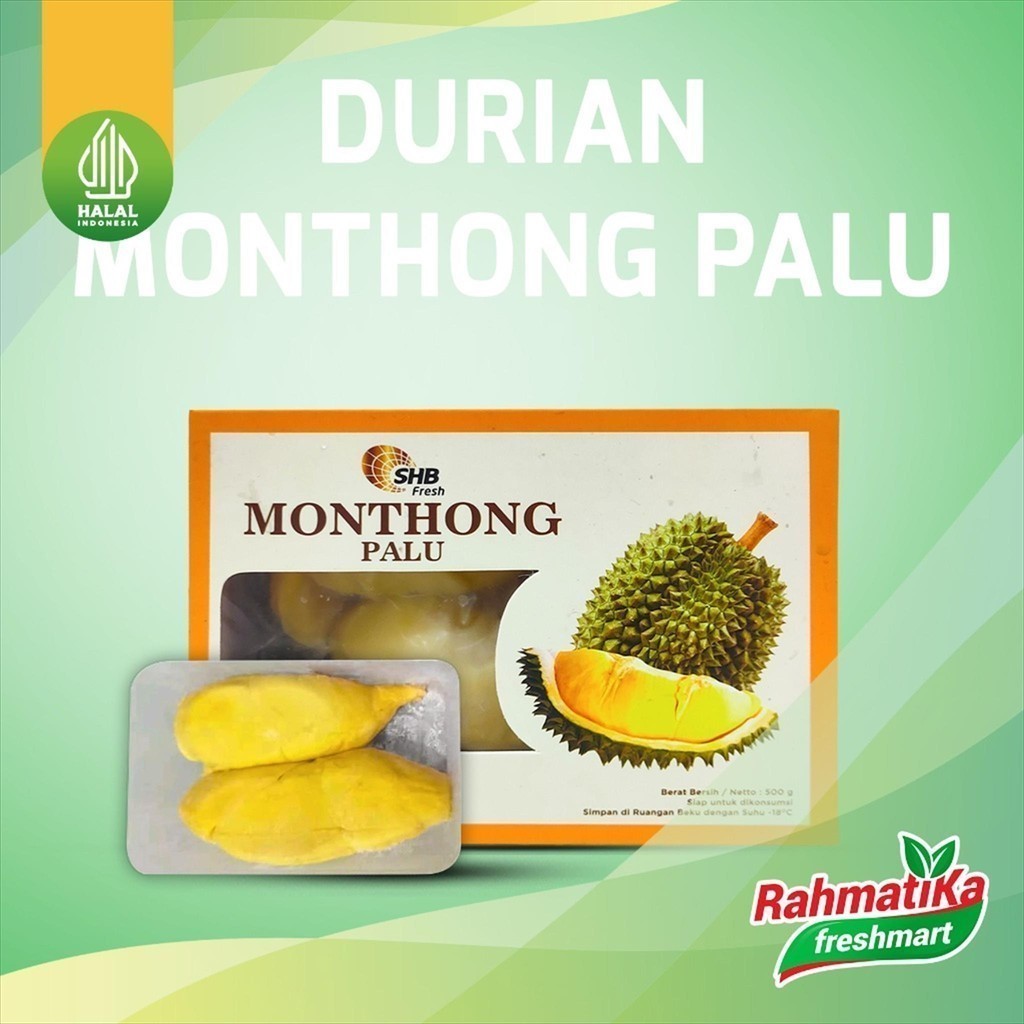 

Durian Montong Palu / Durian Montong Kupas Palu 500 gr (Frozen)