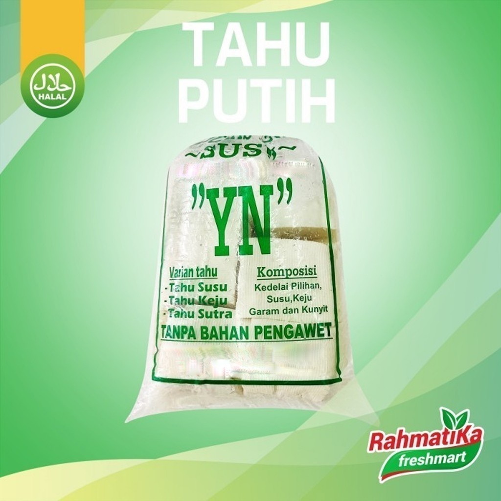 

Tahu Putih Isi 10 pcs