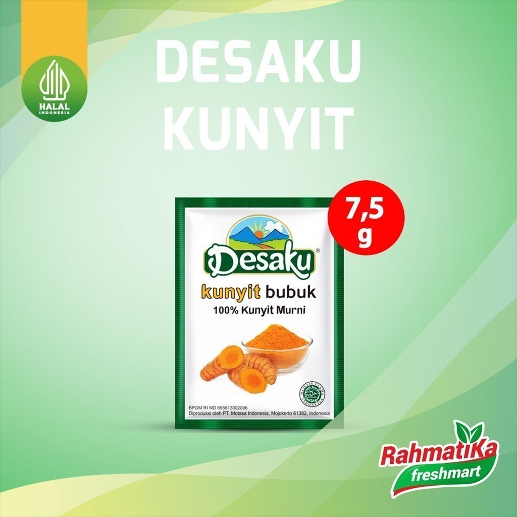 

Desaku Bumbu Kunyit Bubuk 7.5 gr