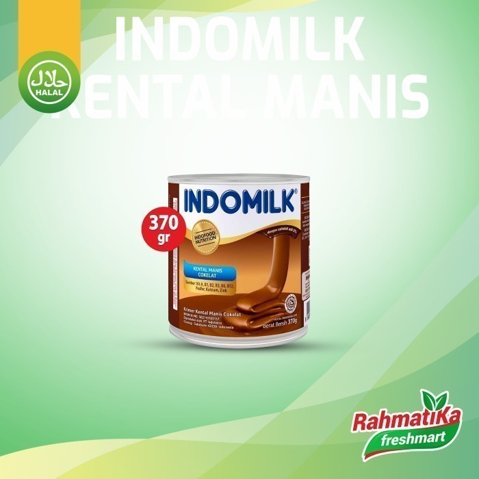 

Indomilk Susu Krimer Kental Manis Cokelat 370 gram