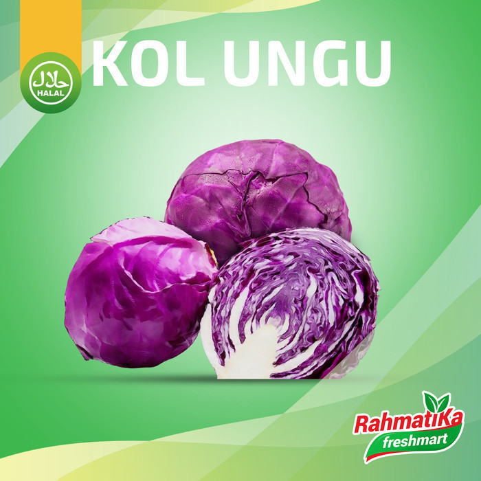 

Kol Ungu Segar / Sayur Kubis Ungu Fresh 1 Kg (Sayur Segar)