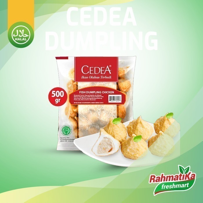 

Cedea Fish Dumpling Chicken / Dumpling Ikan Isi Ayam 500 gram