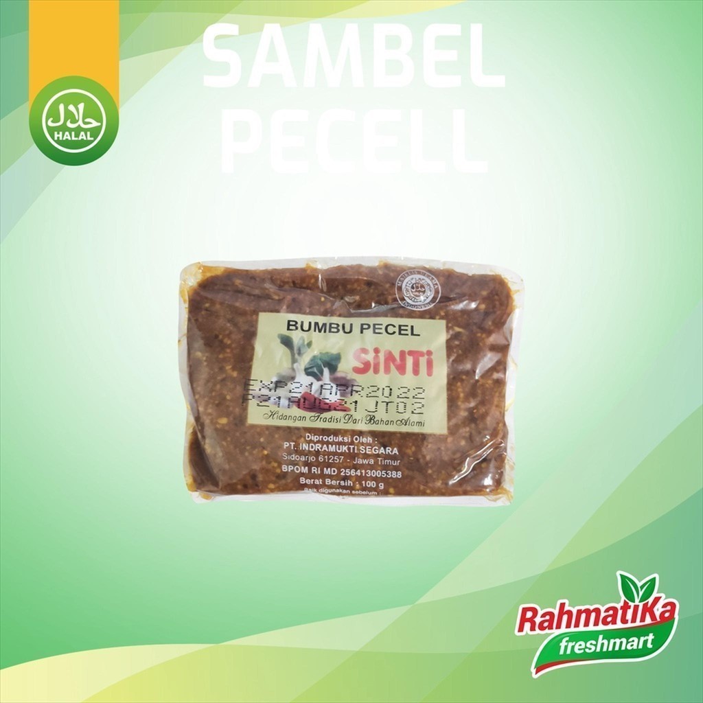 

Bumbu Sambal Pecel / Sambel Pecel Cap Sinti 100 gr (Bumbu Dapur)