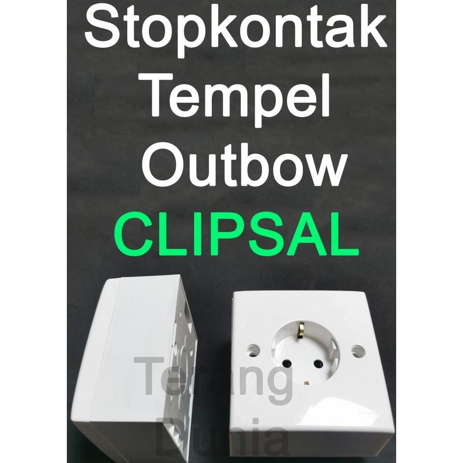 Sale Stopkontak Tempel Clipsal Stopkontak Outbow Clipsal Stopkontak Clipsal