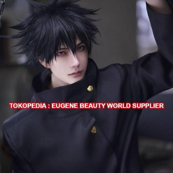 Sale Ready Stok Wig Cosplay Anime Jujutsu Kaisen Fushiguro Megumi Fushiguro