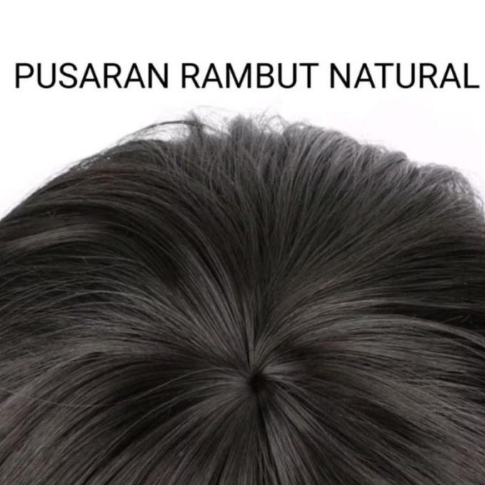Murah Wig Pria Rambut Palsu Rambut Palsu Dewasa Cowok Pendek Wig Korea Style Rambut Palsu Pria Rambu