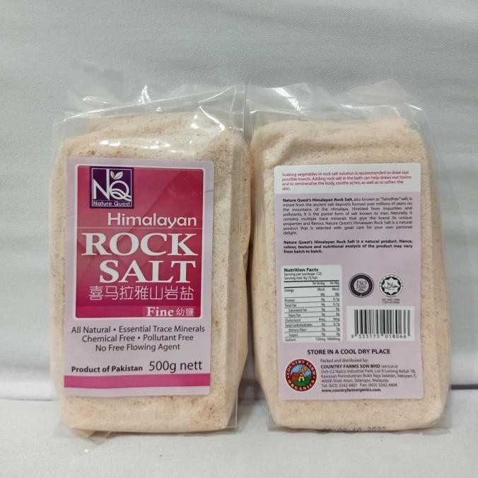 

Nature Quest - Himalayan Rock Salt - 500 gr