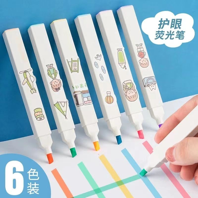 

Pena highlighter ins Spidol Fokus Pelajar Menandai Pena Lukisan Warna