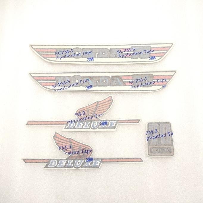 NEW striping sticker stiker list lis body bodi honda C70 C-70 original