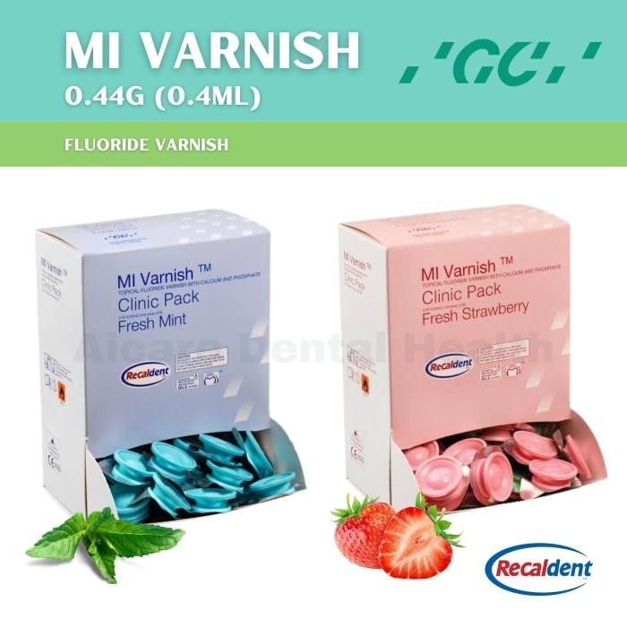 GC MI Varnish - Topical Fluoride Varnish with Calcium and Phosphate