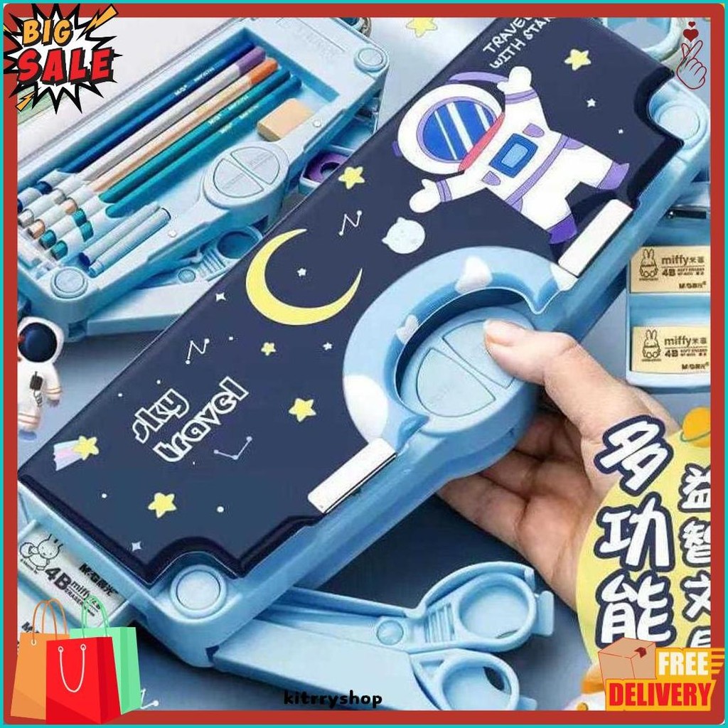 

( Zwq ) K001 Kotak Pensil Multifungsi Motif Kartun Untuk Laki Laki Perempuan / Tempat Pensil Serbaguna Anak Sekolah Tk Sd Terlaris! Produk Ini Banyak Dicari