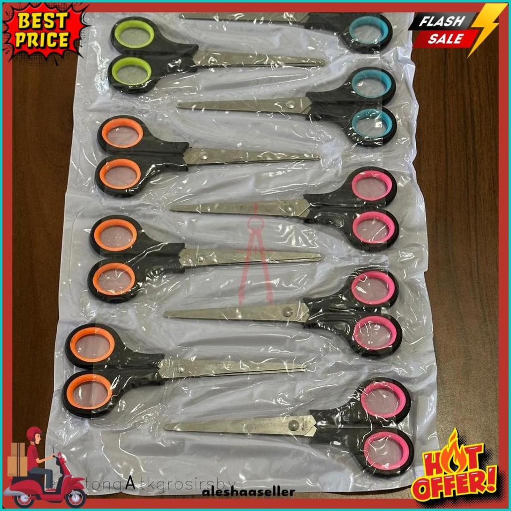 

Gunting (12Pcs) Renteng Milton Sml 560 Diskon Setengah Harga