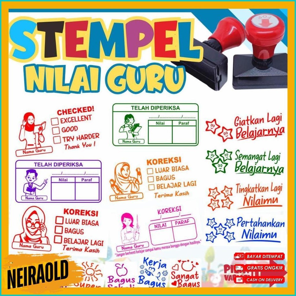 

Stempel Nilai Guru / Penilaian / Koreksi / Checked Terlengkap Dan Termurah