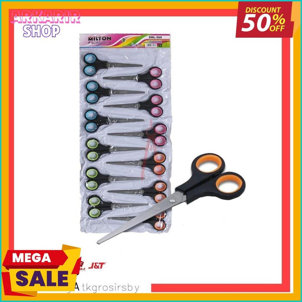 

Gunting (12Pcs) Renteng Milton Sml 560 Terlengkap Dan Termurah
