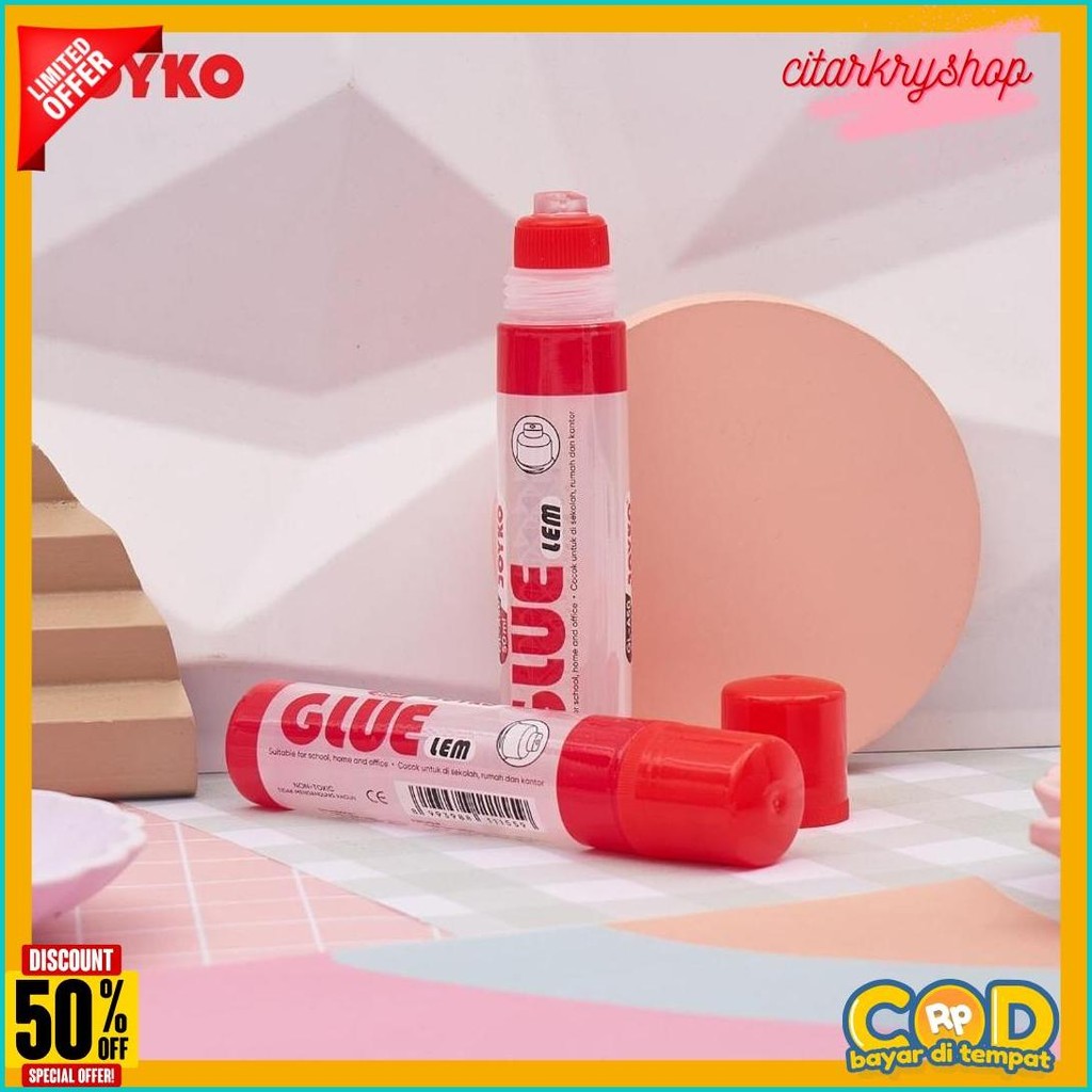 

Joyko Transparent Glue 50Ml Lem Cair Bening Joyko Prakarya Anak Gl-R50 Gl-A50 [12Pcs] Terlaris! Produk Ini Banyak Dicari