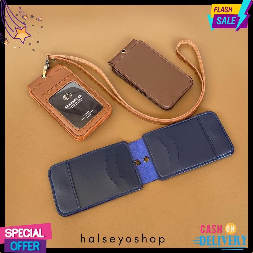 

Id Card Holder Kulit Magnet Flip 2 Sisi By Sawargico - Raski Terlengkap Dan Termurah