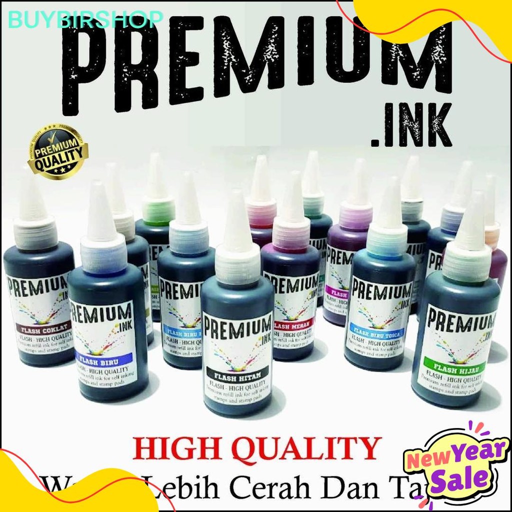 

Tinta Stempel Flash Otomatis 15 Varian Warna Kualitas Premium - Flash Ink Premium - Tinta Flash Refill Isi 100 Ml Diskon