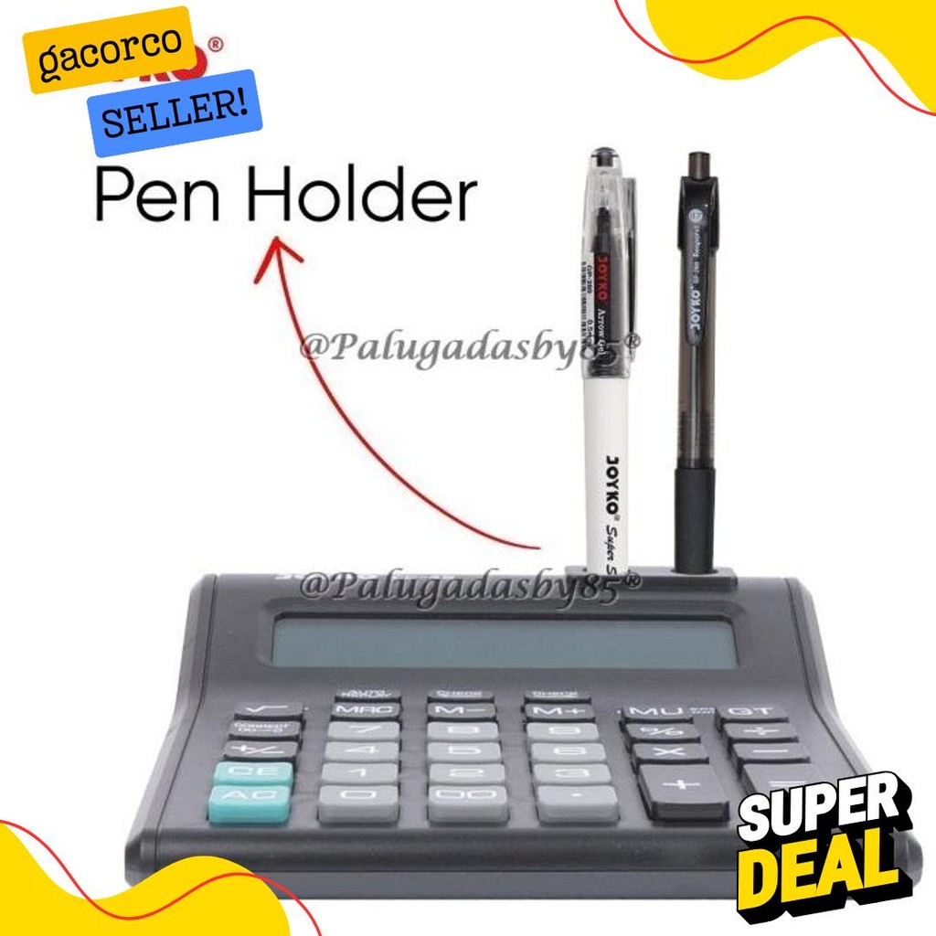 

Kalkulator Joyko Cc-49 12 Digits 2 Display (1 Biji) / Calculator Joyko Cc-49 / Joyko Cc 49 / Cc49 Terlengkap Dan Termurah