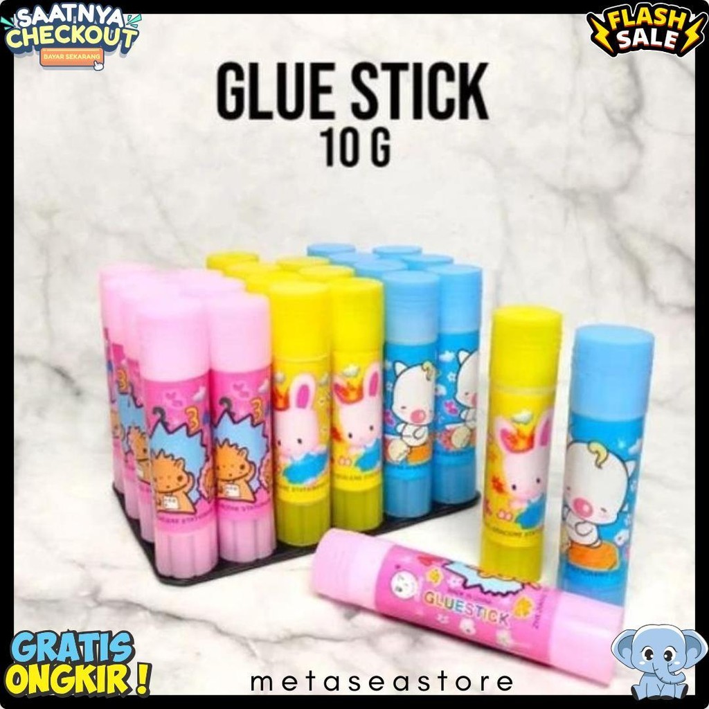 

(24Buah) Lem Stik 10Grm / Glu Stik Kertas Terlengkap Dan Termurah