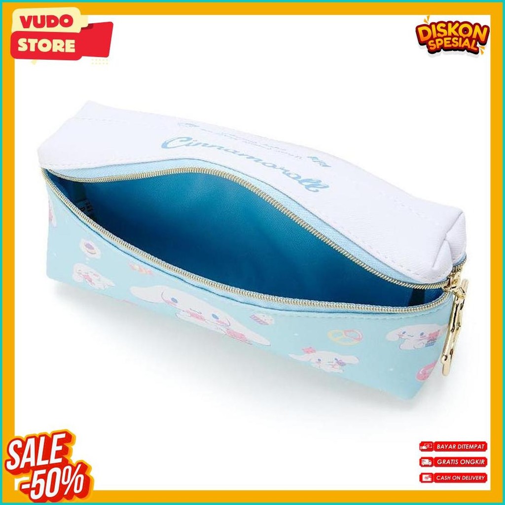 

Tempat Pensil Terbaru 2 Sisi / Kotak Pensil Sanrio Terbaru /Pencil Case Cinnamoroll Kueomi Melody 2 Sekat Diskon Setengah Harga