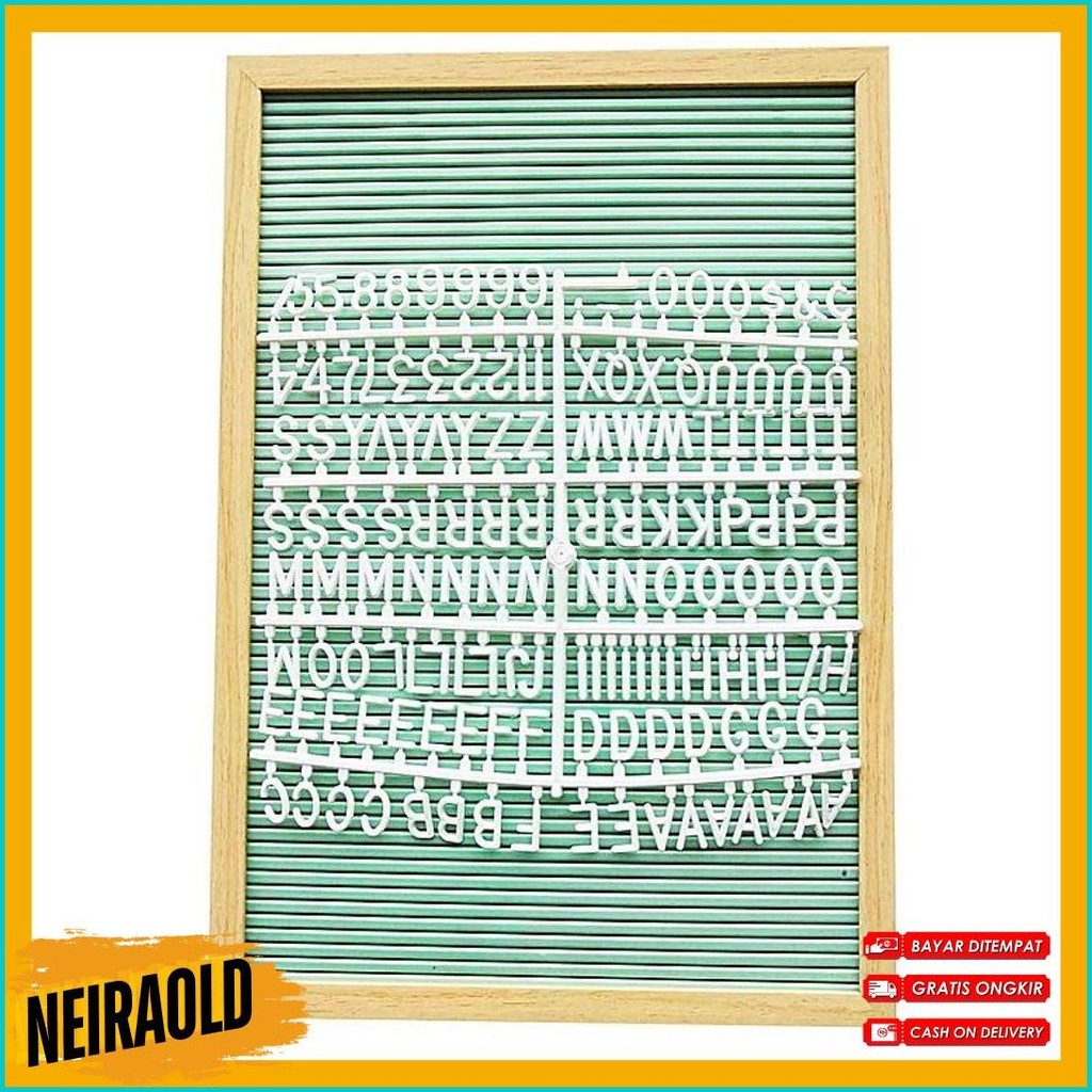 

Letter Board Baby Include Huruf/ Felt Letter Board Set / Letter Board/Papan Nama Bayi /Papan Menu / Dekorasi Rumah Viral 30*40 Cm Flash Sale! Diskon Hingga 70%