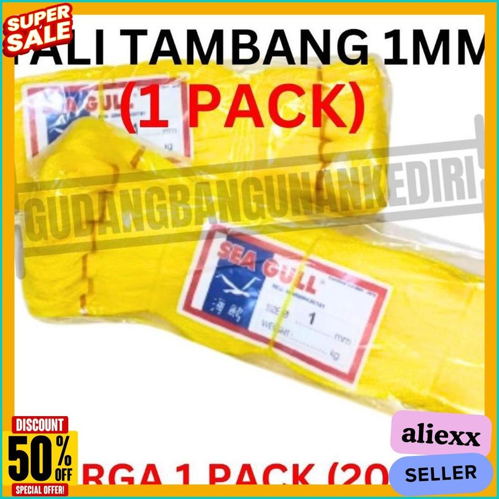 

[1 Pack] Tali Tambang 1Mm 1 Pack 20Pcs Ikat / Tali Tampar 1Mm / Tampar Plastik Buat Pasang Keramik / Benang Pondasi Rumah Seagull Sea Gull 20 Ikat 1 Pack 1Pack Flash Sale! Diskon Hingga 70%