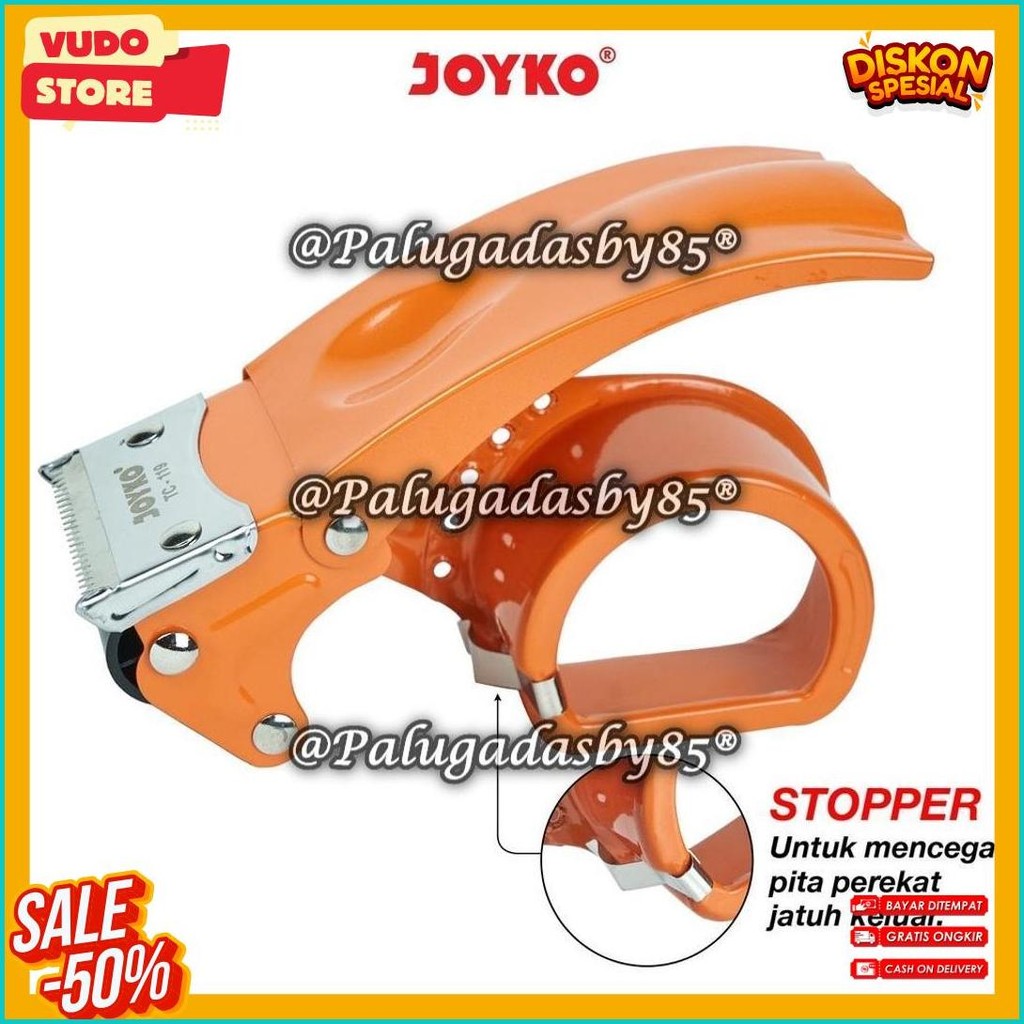 

(1 Biji) Grosir Tape Cutter Joyko Tc-119 / Tape Cutter Tape Dispenser Pemotong Pita Perekat Joyko Tc-119 / Joyko Tc119 / Joyko Tc 119 Flash Sale! Diskon Hingga 70%