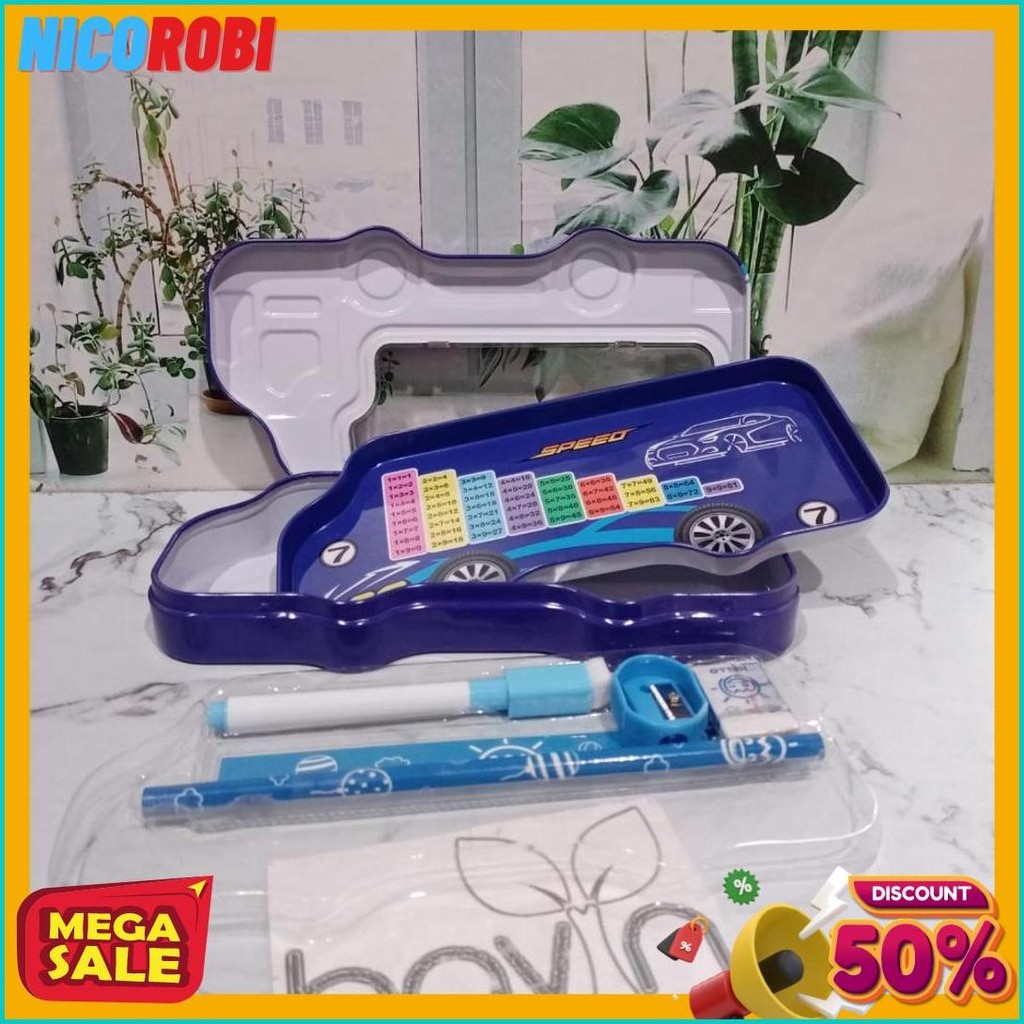 

Kotak Pensil Bahan Kaleng Model Truk Besar Pencil Case Tempat Pensil Flash Sale! Diskon Hingga 70%