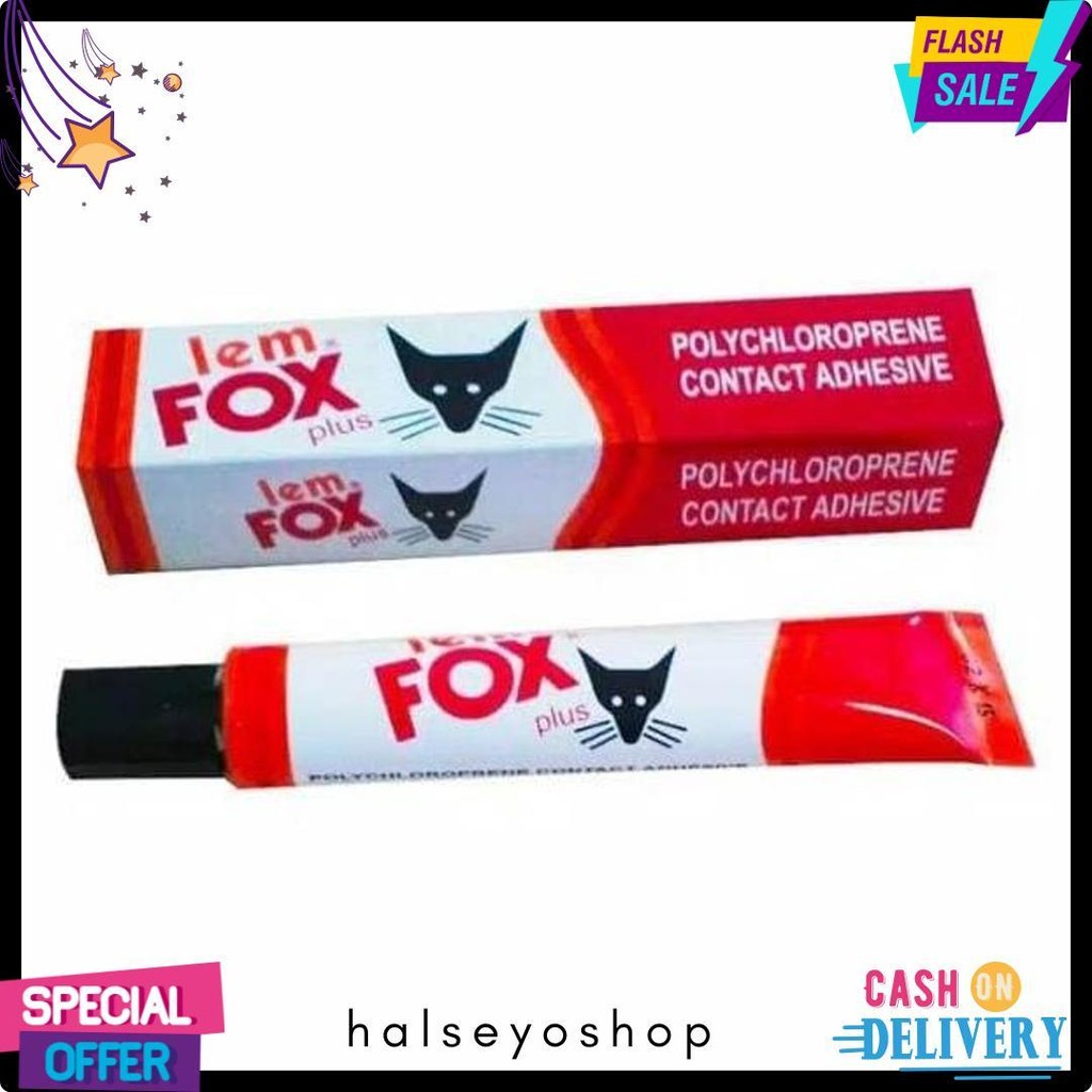 

Lem Fox Plus Tube 20G Original (1 Lusin) / Grosir/Ecer - Kulakan Online Diskon