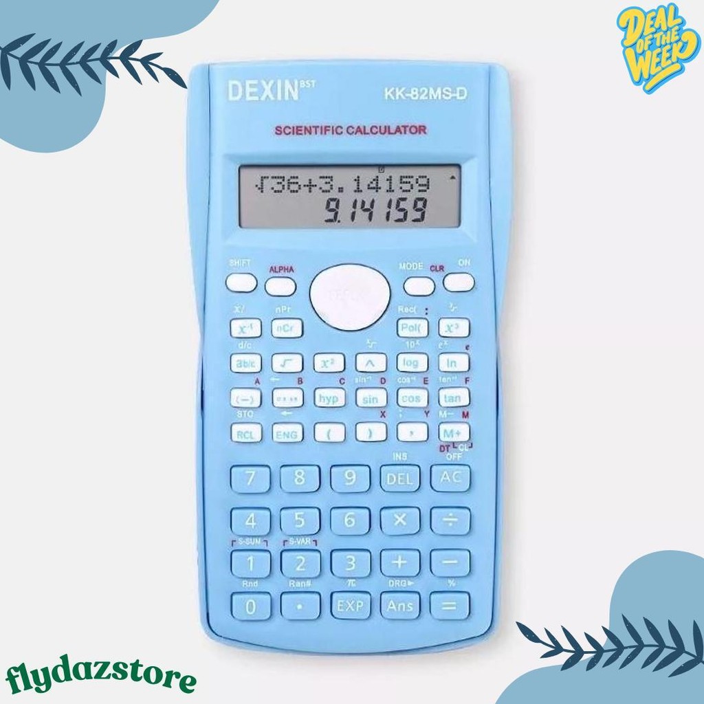 

Kalkulator Ilmiah Scientific Dexin Kk-82Ms Diskon