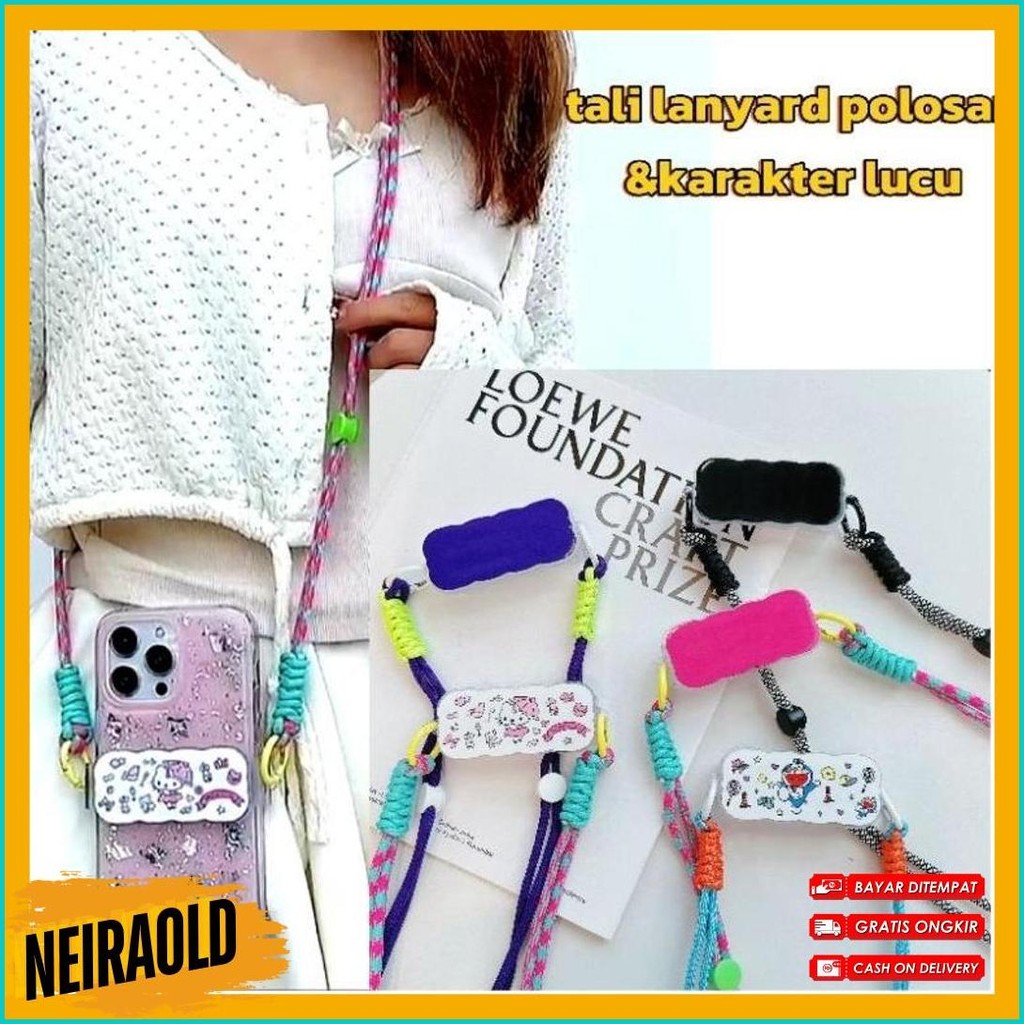 

(Terbaru) Tali Lanyard Motif Warna Warni Universal Flash Sale Diskon