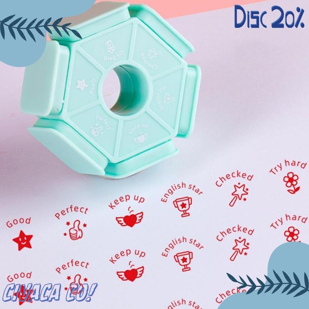 

Stempel Guru Penilaian Bahasa Inggris Teacher Stamp Rewards Sd Tk Anak 6 In 1 Terlaris! Produk Ini Banyak Dicari