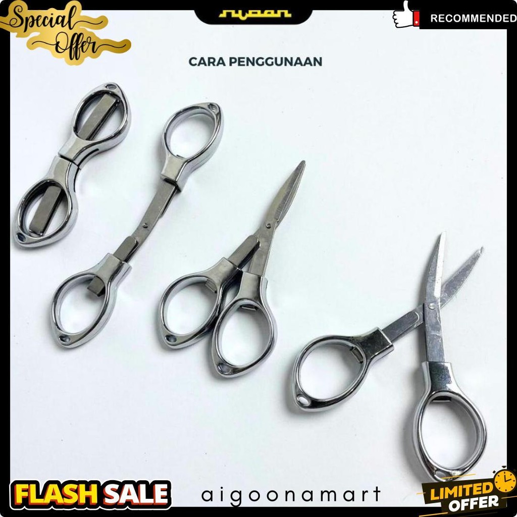 

Gunting Stainless Portable Perlengkapan Haji Dan Umroh Hiban Store Diskon