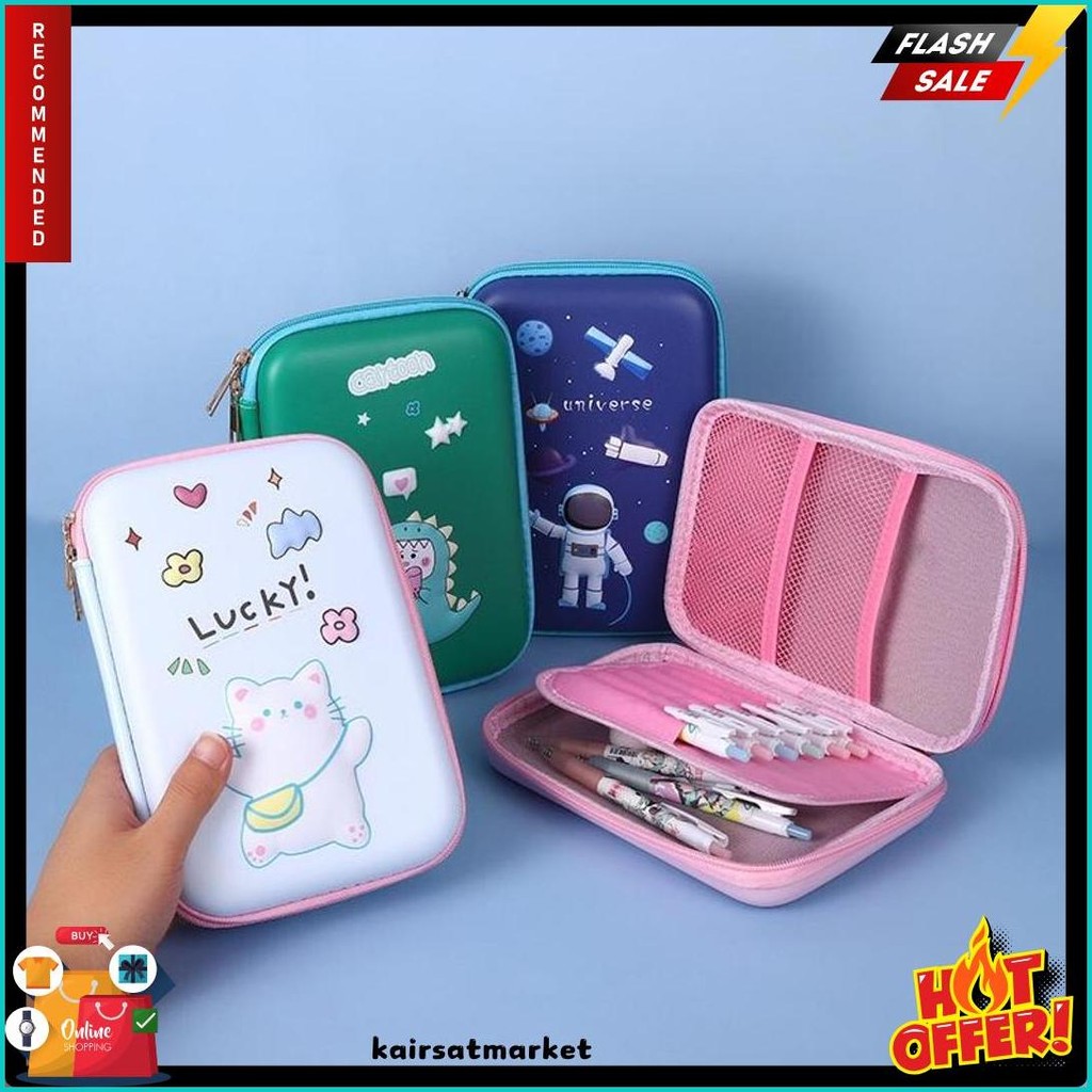 

Kotak Pensil 3D Pencil Case Mirip Smiggle Lookalike Kb Pg Tk Sd Hardtop Organizer Lucu Tepak Alat Tulis Flash Sale! Diskon Hingga 70%