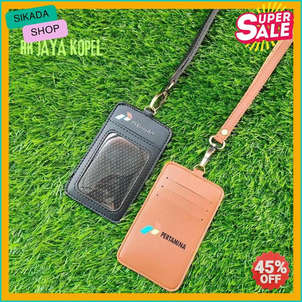 

Id Card Holder Kulit Name Tag Model Kekinian Diskon