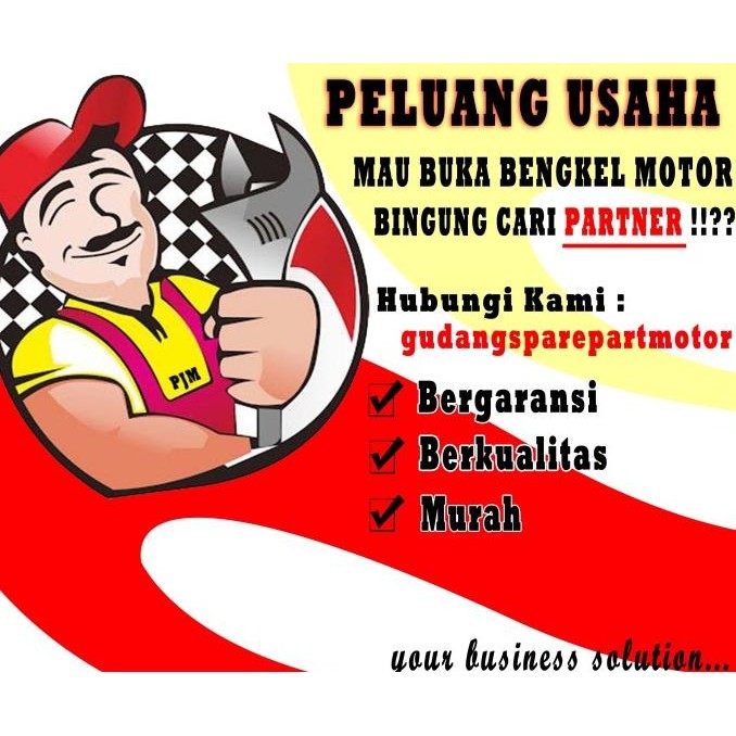 Terlaris Paket Buka Bengkel Baru Distributor Grosir Sparepart Spare Part Motor Ready Stok