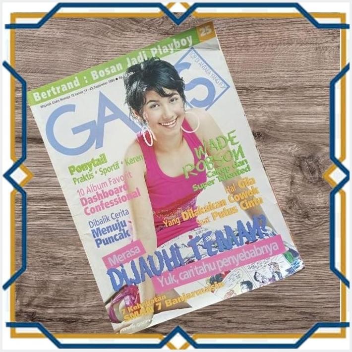 [MJT] MAJALAH GADIS MEMILIH SANG IDOLA NO 25, 14-23 SEPTEMBER 2004