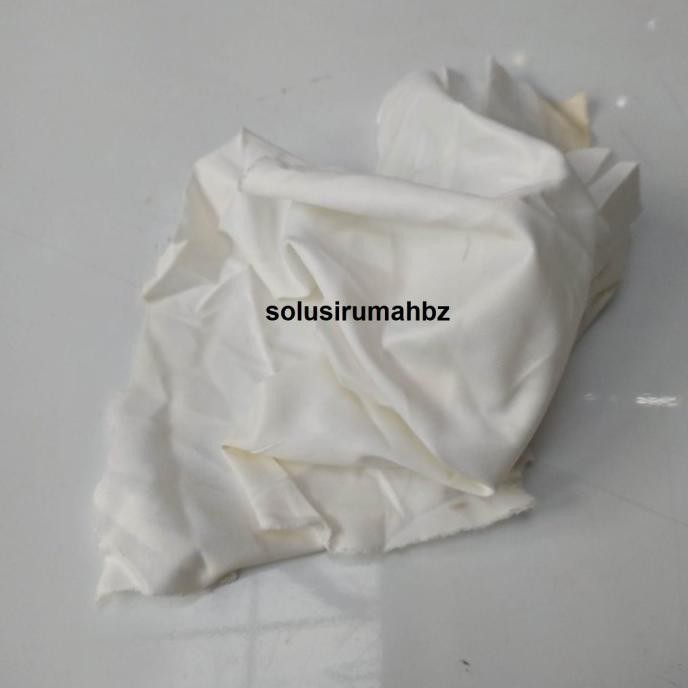 best seller] KAIN KATUN PUTIH QUALITAS SUPER MAJUN POLITUR