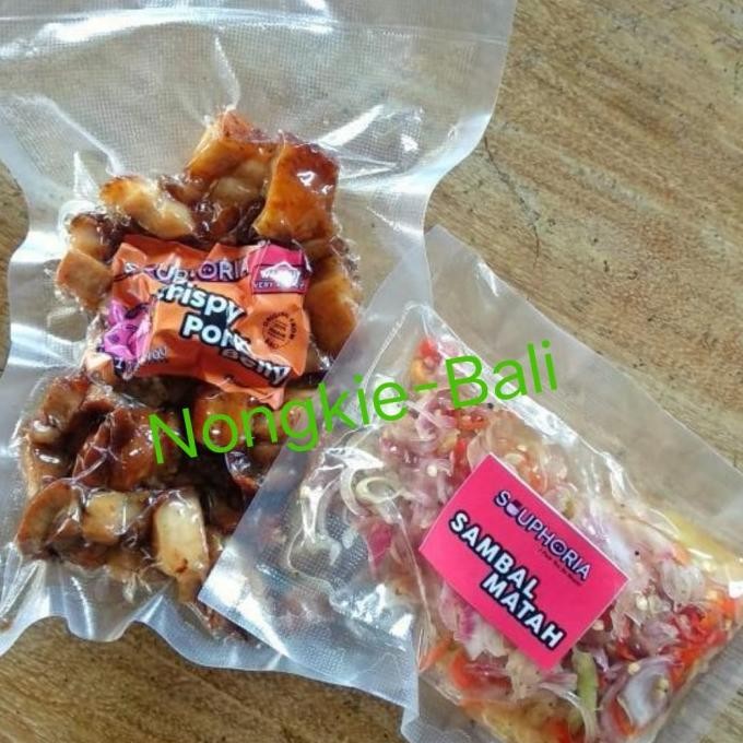 

Ready...Ready...Ready...] Crispy Pork Belly Sambal Matah Souphoria Vacum Frozen