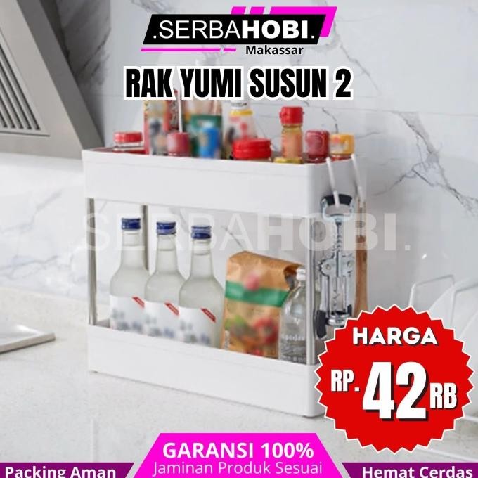 Ready oke] Rak Dapur / Rak Bumbu Dapur / Rak Bumbu Dapur Susun / Rak Susun Serbaguna / Rak Susun Pla