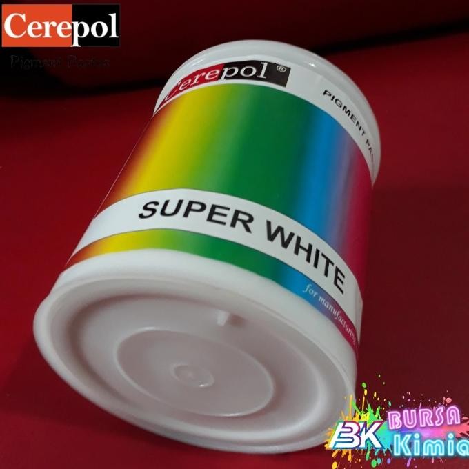 

Baru Pigment Pewarna Resin/Cat Resin/ Fiberglass Cerepol Super White Premium